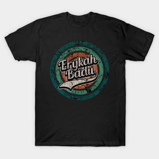 Erykah Badu // Retro Circle Crack Vintage T-Shirt